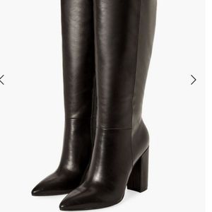 COPY - Leather high heel boots